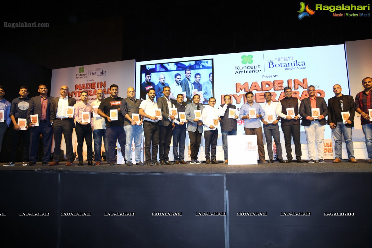 Made in Hyderabad book launch by K.T Rama Rao