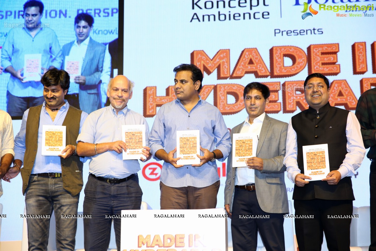 Made in Hyderabad book launch by K.T Rama Rao