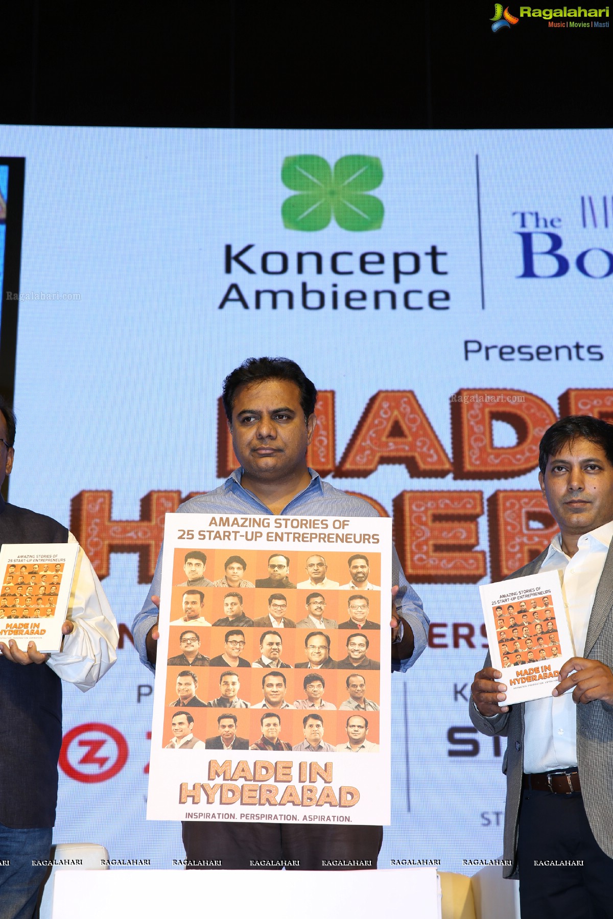 Made in Hyderabad book launch by K.T Rama Rao