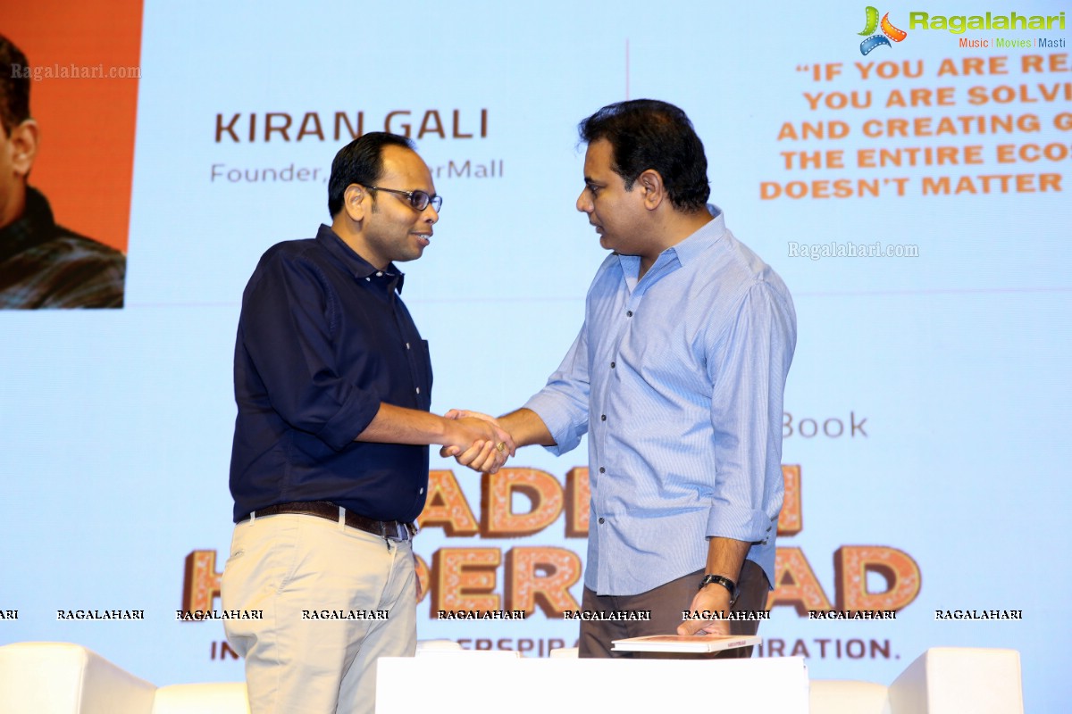 Made in Hyderabad book launch by K.T Rama Rao