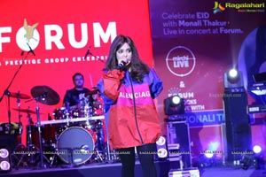 Monali Thakur Live in Concert at Forum Rocks