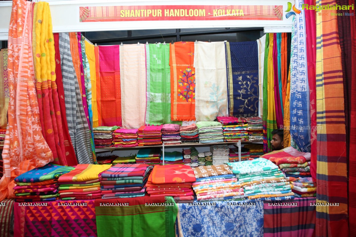 National Silk Expo Begins at Sri Satya Sai Nigamagamam