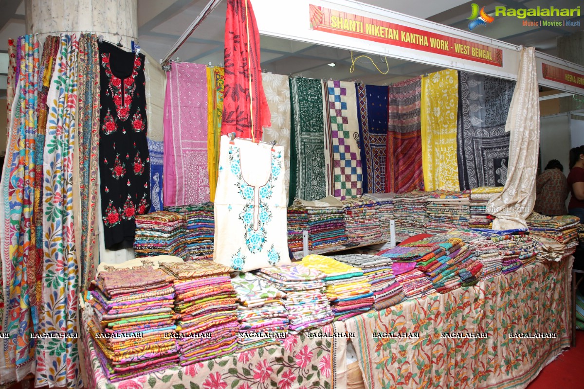 National Silk Expo Begins at Sri Satya Sai Nigamagamam