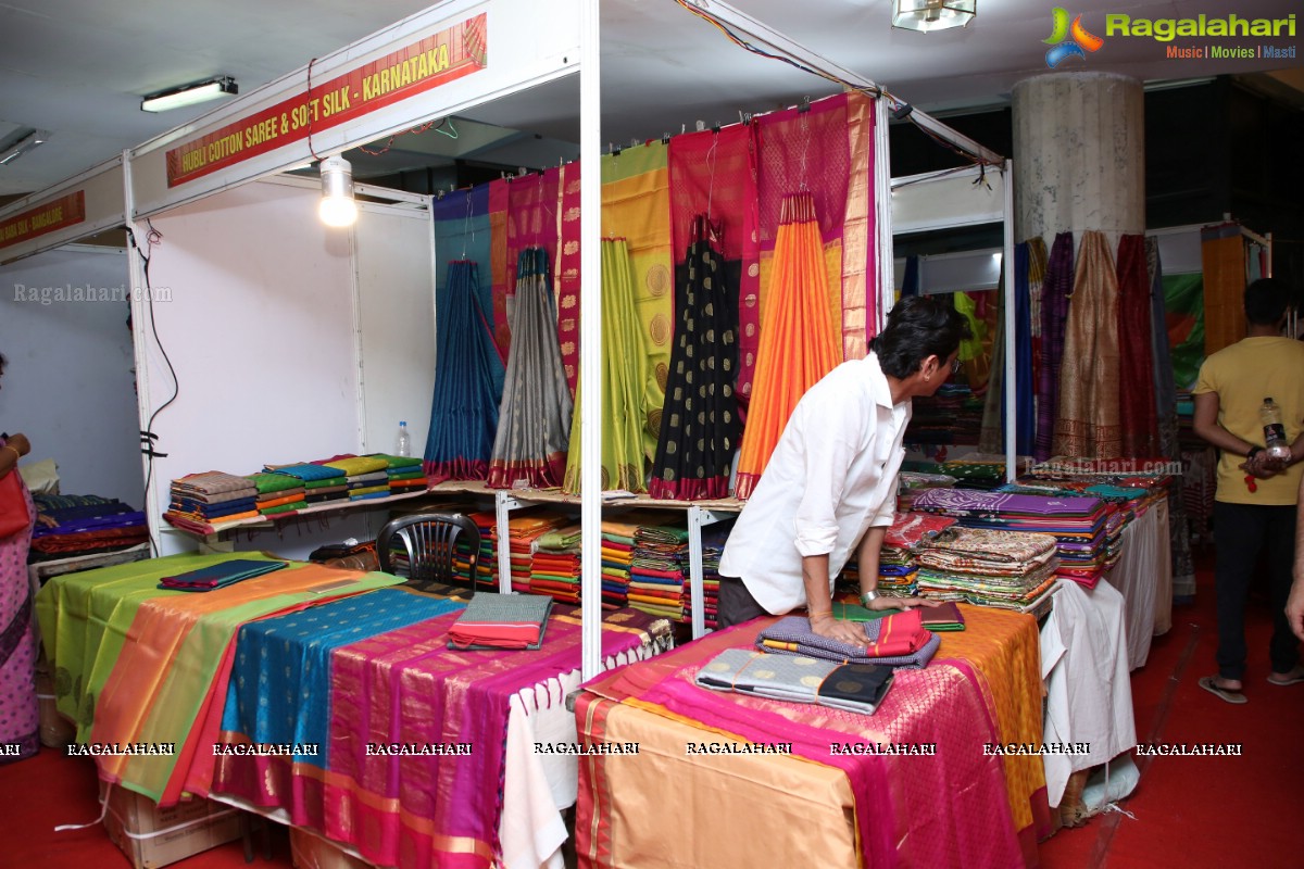 National Silk Expo Begins at Sri Satya Sai Nigamagamam