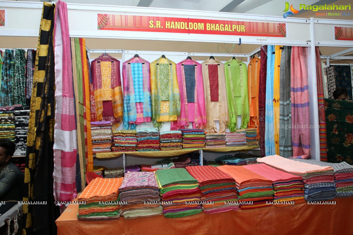 National Silk Expo Begins at Sri Satya Sai Nigamagamam