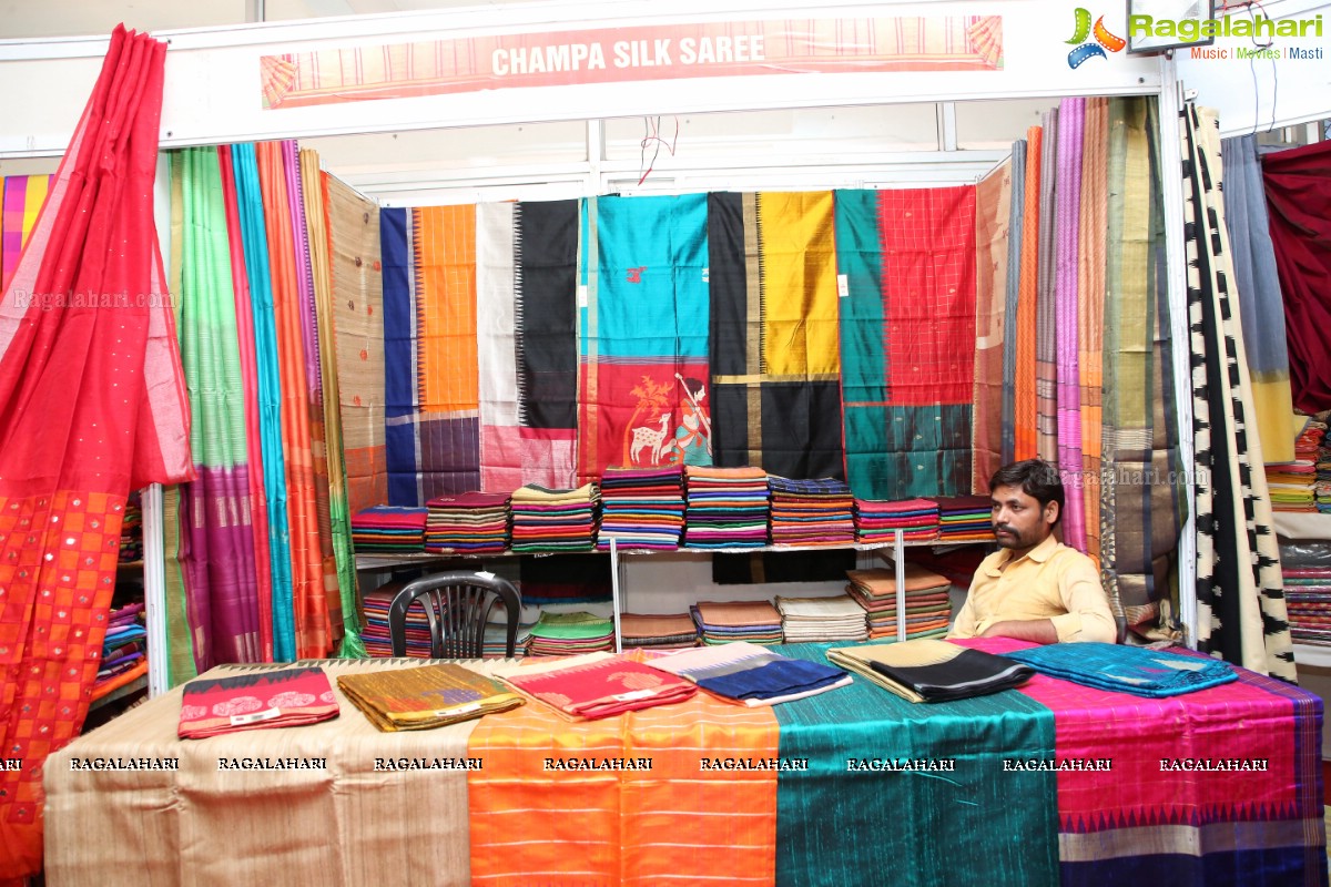 National Silk Expo Begins at Sri Satya Sai Nigamagamam