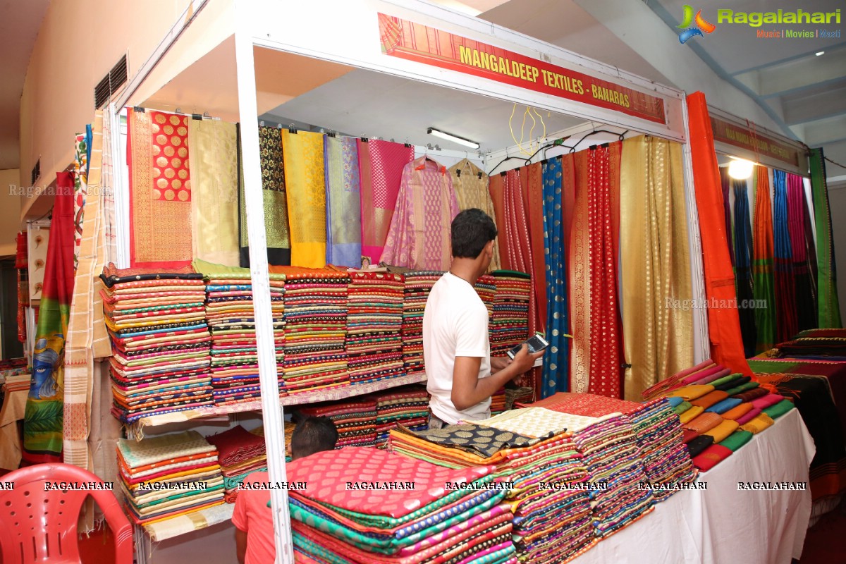 National Silk Expo Begins at Sri Satya Sai Nigamagamam