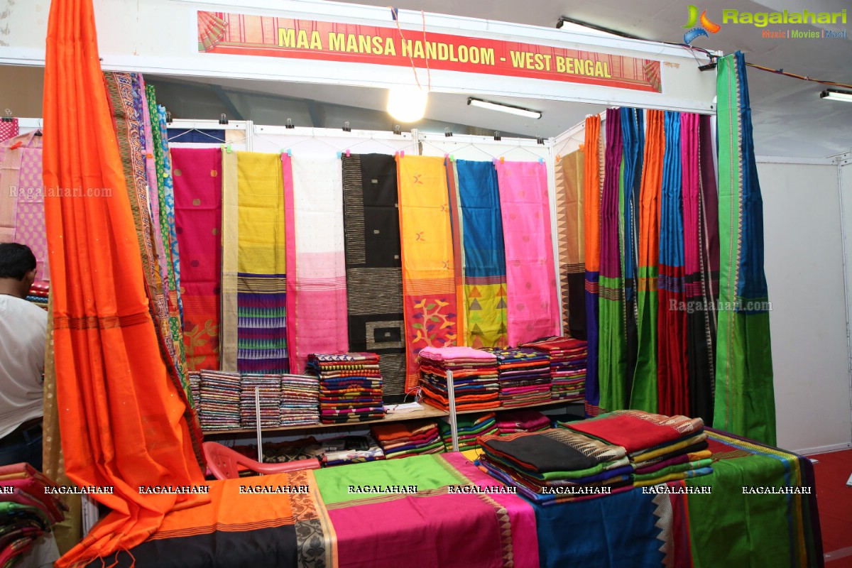 National Silk Expo Begins at Sri Satya Sai Nigamagamam