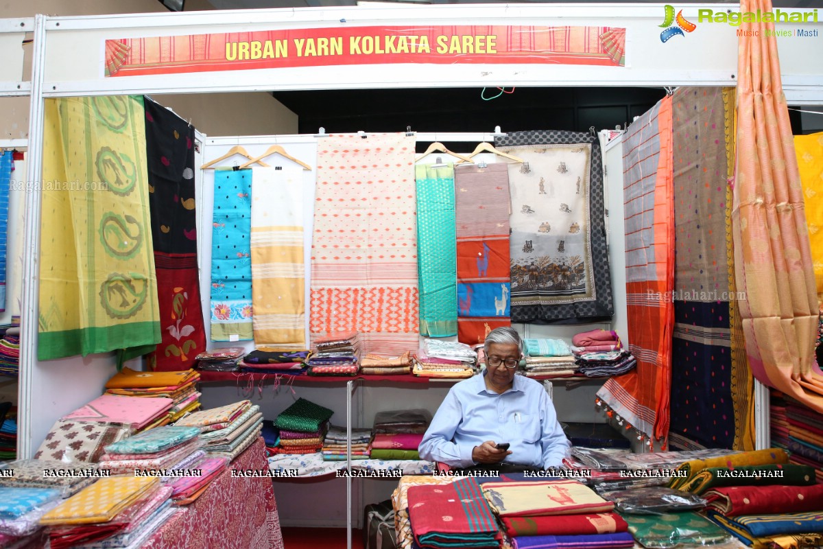 National Silk Expo Begins at Sri Satya Sai Nigamagamam