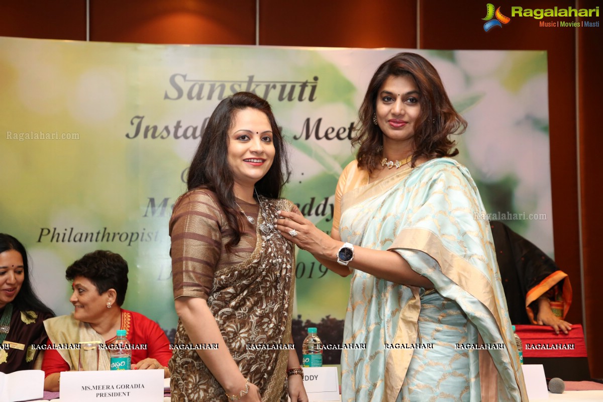 Sanskruti 33rd Installation Meet at Vivanta Begumpet