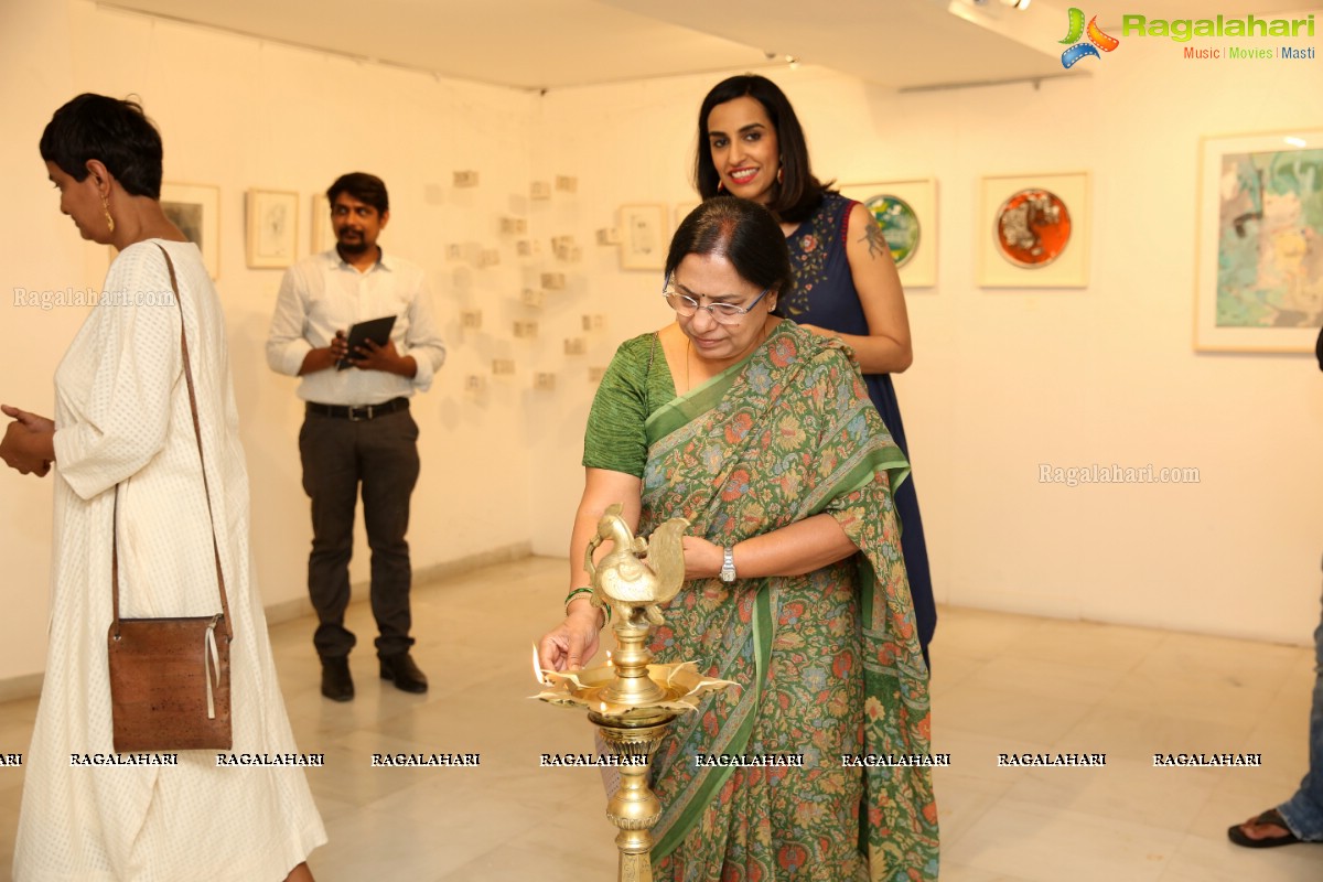 Triloka - The Worlds of Three Emerging Artists at Shrishti Art Gallery