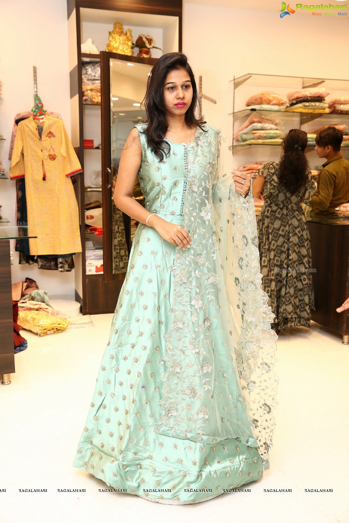 Unique Fancy Sarees Showroom Grand Opening at Jubilee Hills