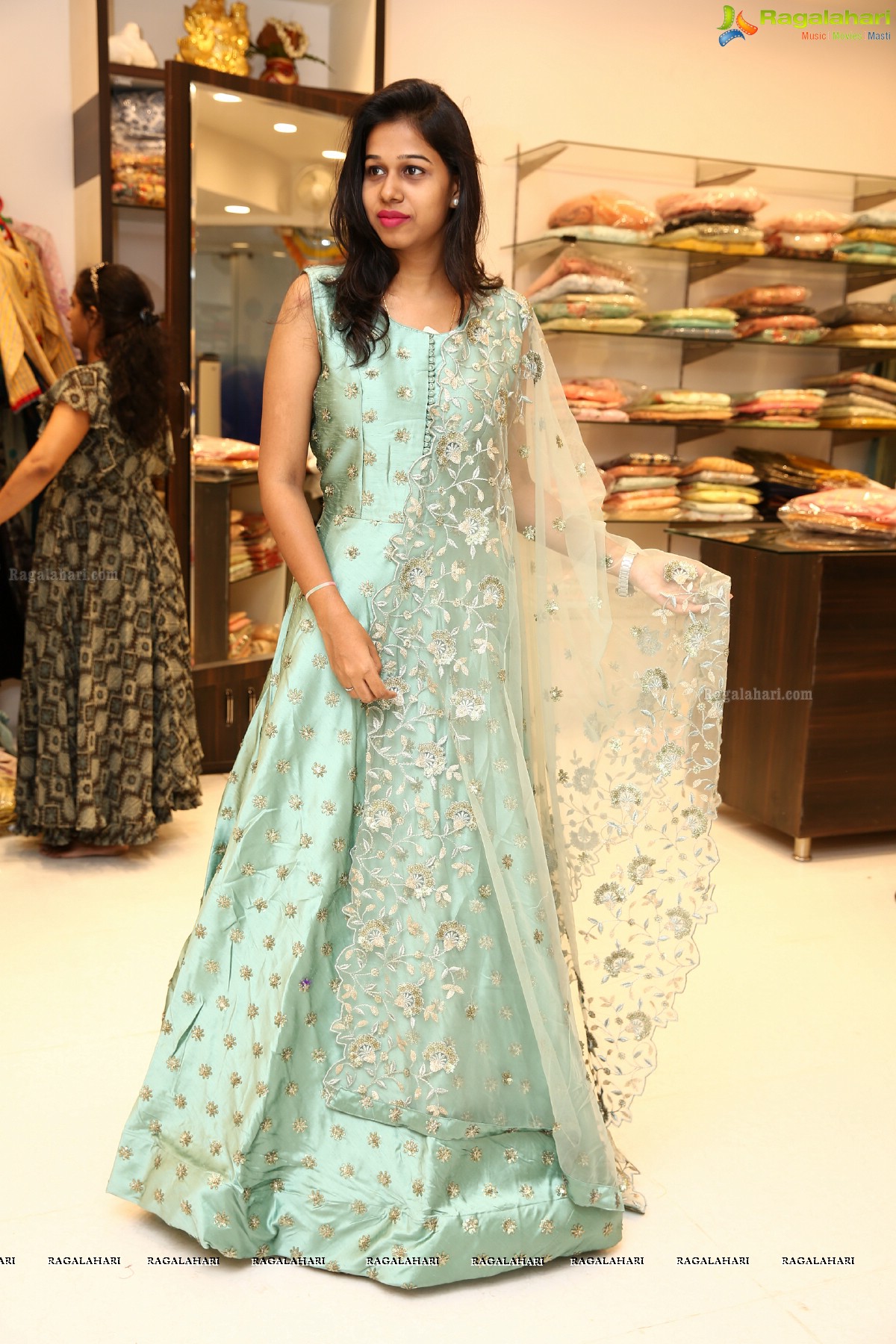 Unique Fancy Sarees Showroom Grand Opening at Jubilee Hills