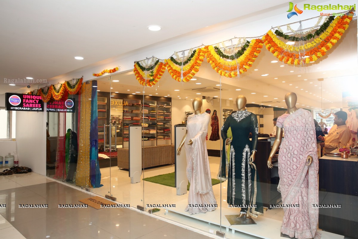 Unique Fancy Sarees Showroom Grand Opening at Jubilee Hills