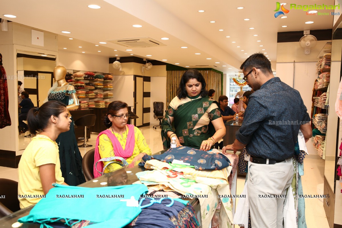 Unique Fancy Sarees Showroom Grand Opening at Jubilee Hills