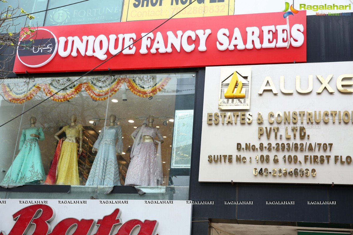 Unique Fancy Sarees Showroom Grand Opening at Jubilee Hills