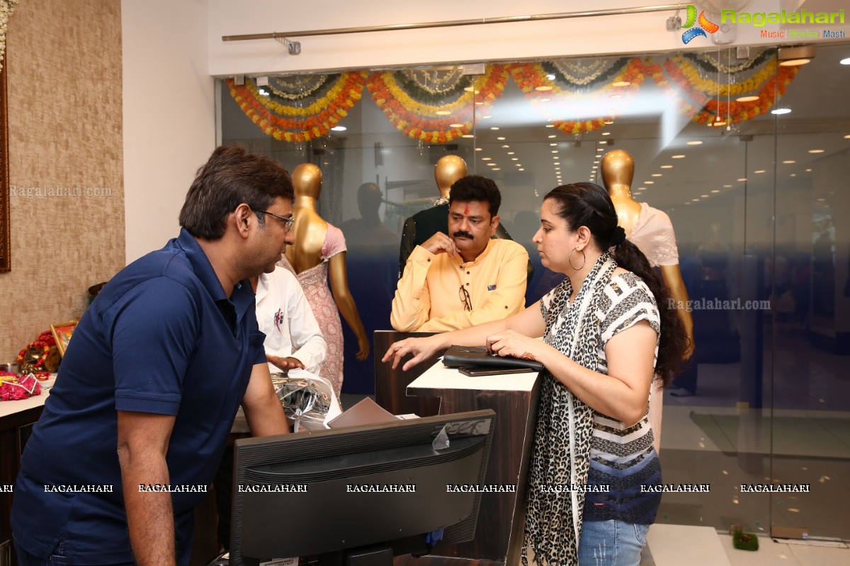 Unique Fancy Sarees Showroom Grand Opening at Jubilee Hills