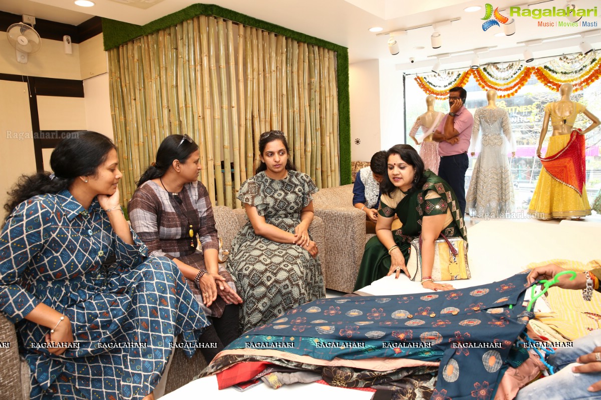 Unique Fancy Sarees Showroom Grand Opening at Jubilee Hills