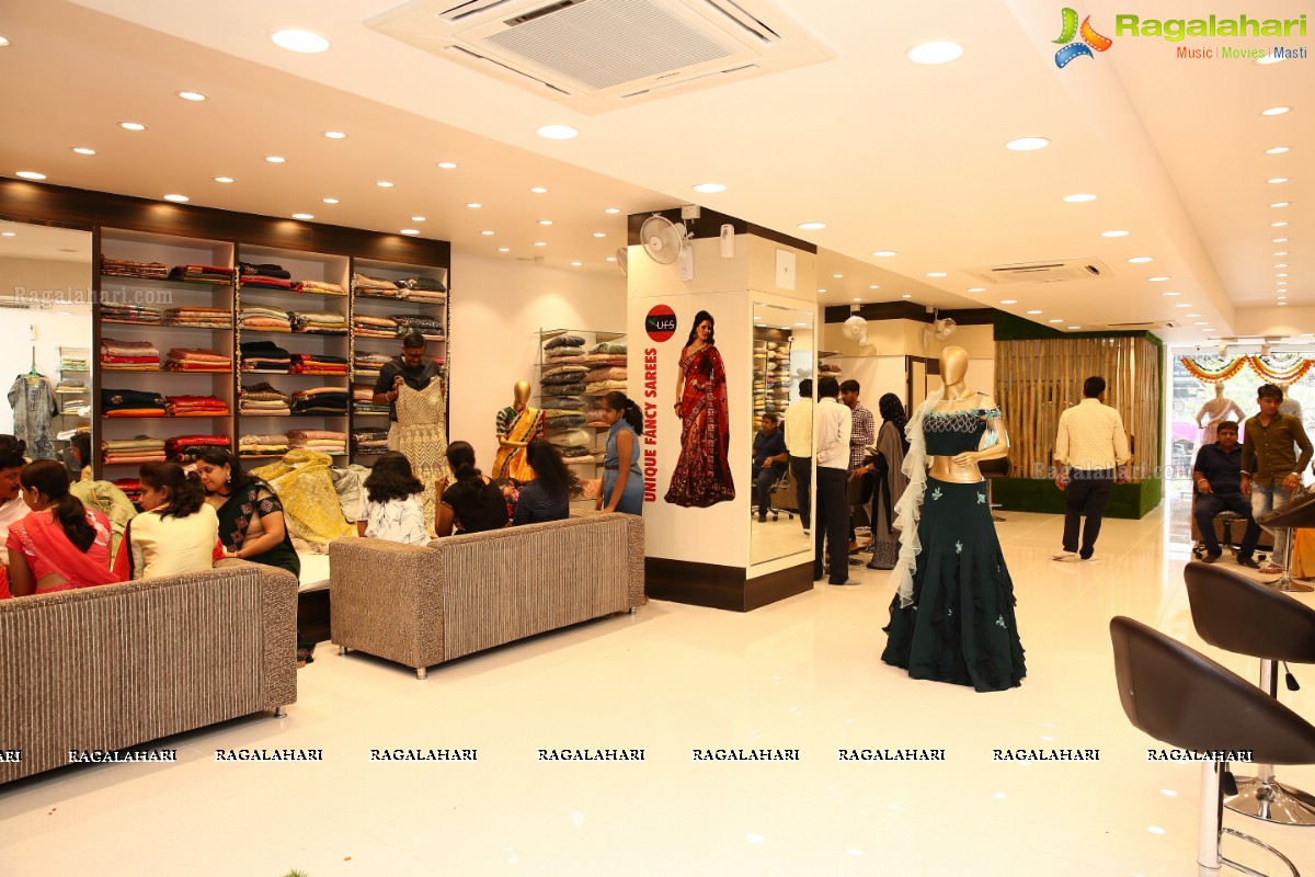 Unique Fancy Sarees Showroom Grand Opening at Jubilee Hills