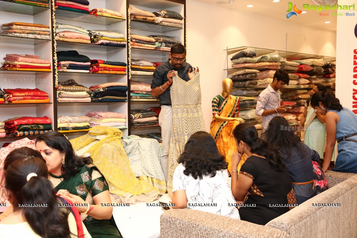 Unique Fancy Sarees Showroom Grand Opening at Jubilee Hills