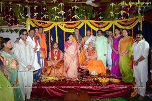 Vishaka Saradha Peetam Swami Visits Filmnagar Temple