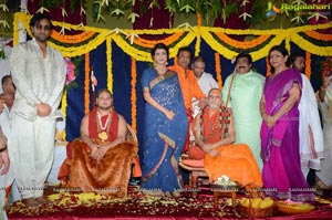 Vishaka Saradha Peetam Swami Visits Filmnagar Temple