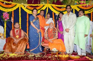 Vishaka Saradha Peetam Swami Visits Filmnagar Temple