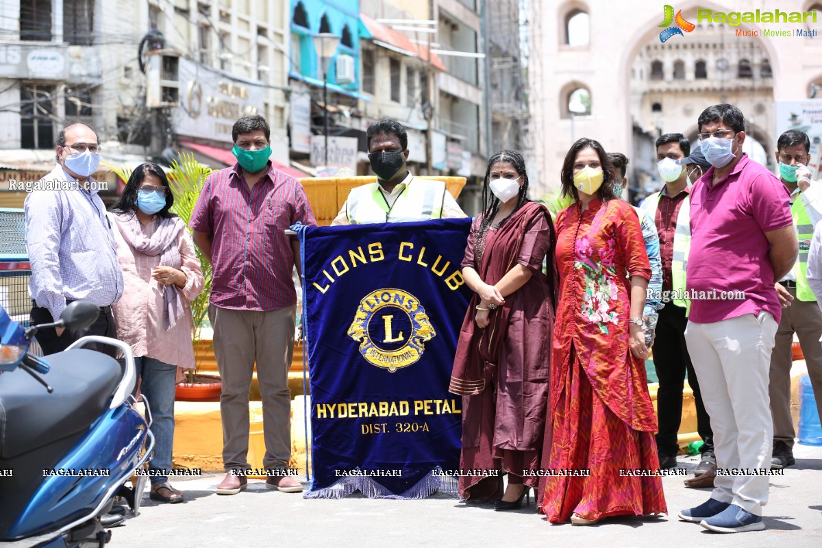 Lions Club of Hyderabad Petals & P. Satyanarayan Sons Jewellers Opens Heritage Monument Gulzar Houz to The Public