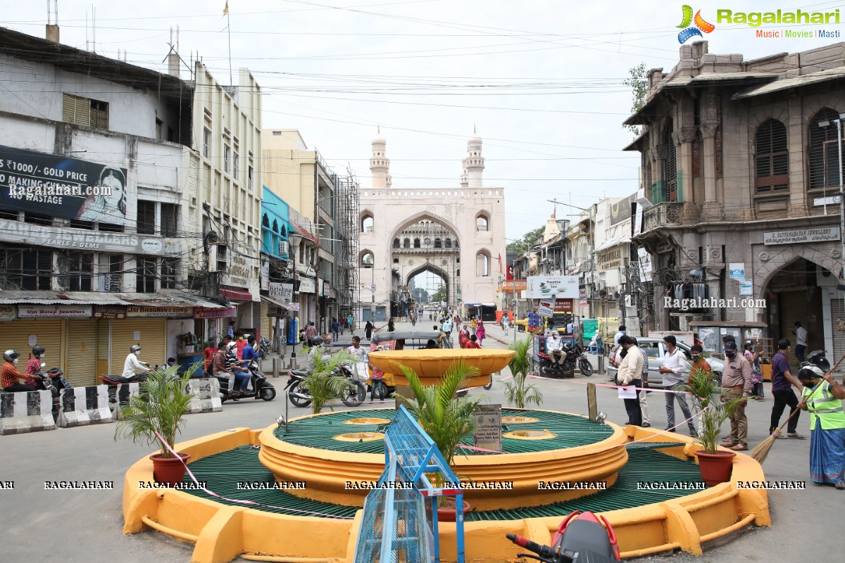 Lions Club of Hyderabad Petals & P. Satyanarayan Sons Jewellers Opens Heritage Monument Gulzar Houz to The Public