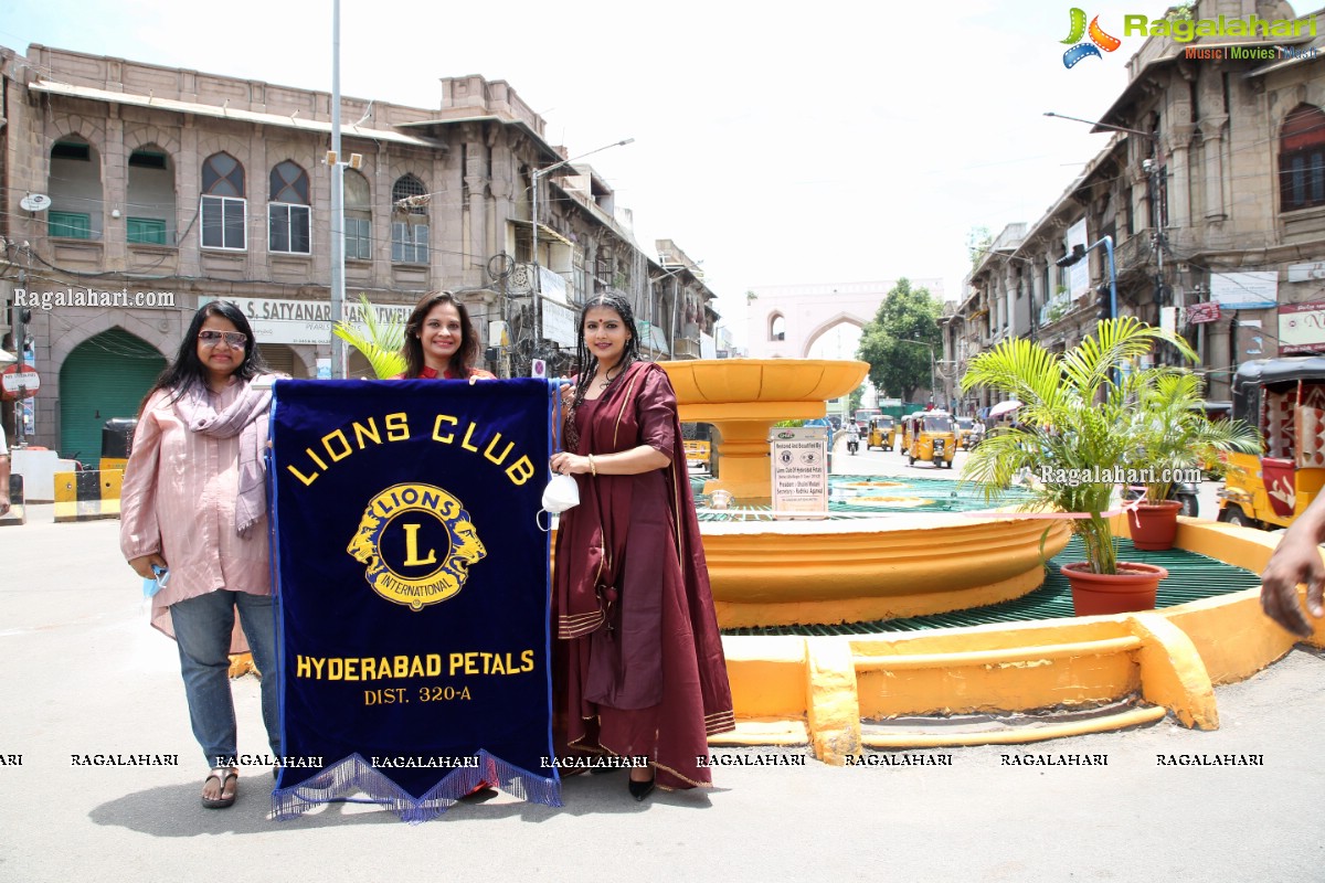 Lions Club of Hyderabad Petals & P. Satyanarayan Sons Jewellers Opens Heritage Monument Gulzar Houz to The Public