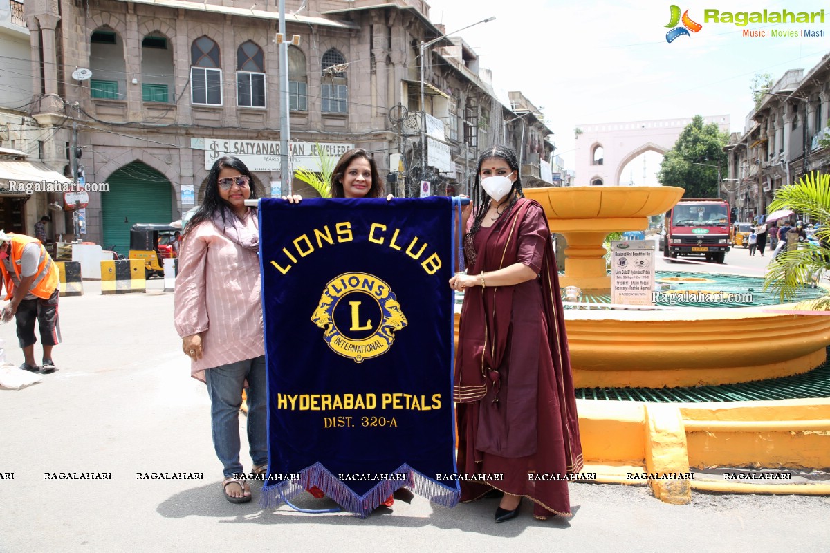 Lions Club of Hyderabad Petals & P. Satyanarayan Sons Jewellers Opens Heritage Monument Gulzar Houz to The Public