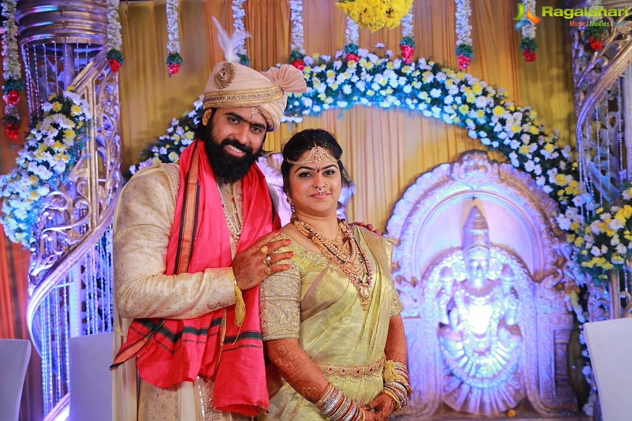 Ashish Gandhi and Nikitha's Wedding Photos