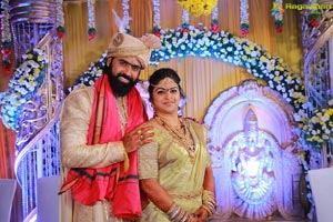 Actor Ashish Gandhi Marries Nikitha