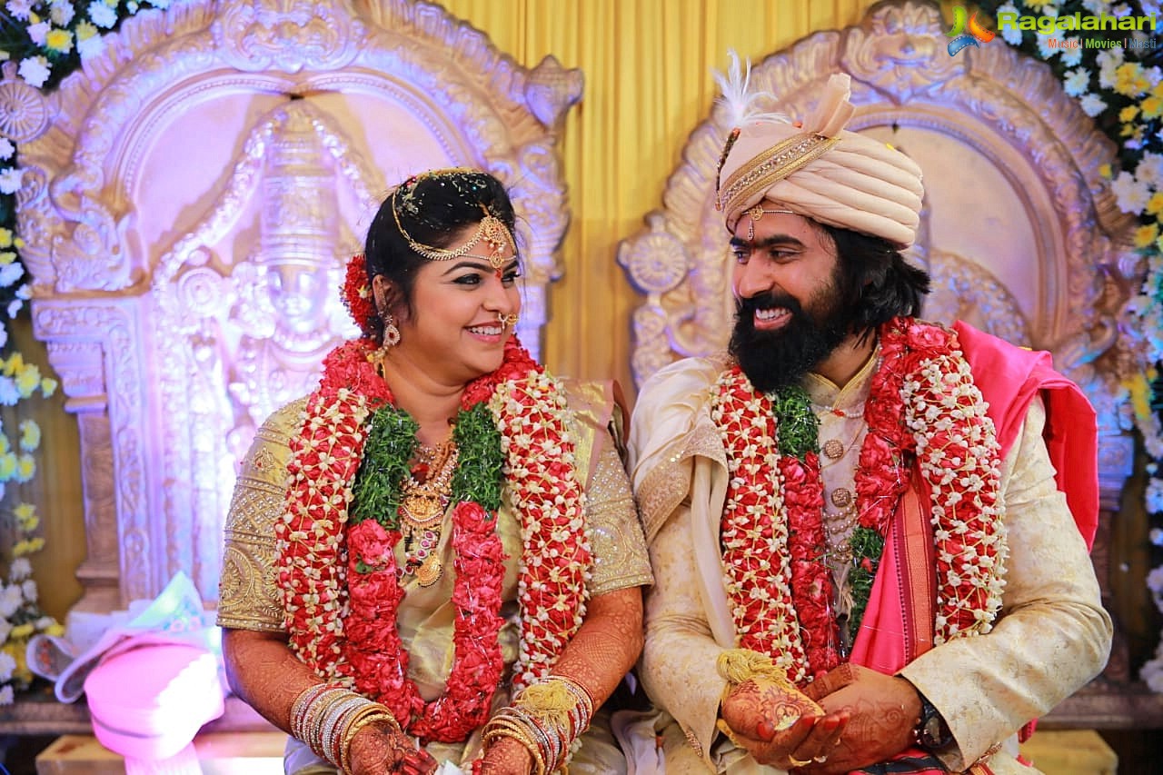 Ashish Gandhi and Nikitha's Wedding Photos