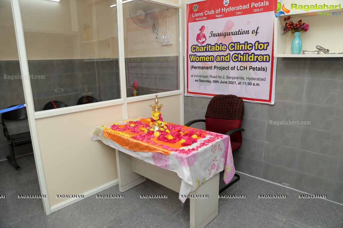 Lions Club of Hyderabad Petals Launches Charitable Clinic for Women and Children