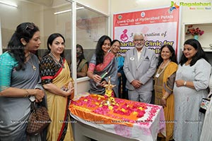 Lions Club of Hyderabad Petals Launches Charitable Clinic