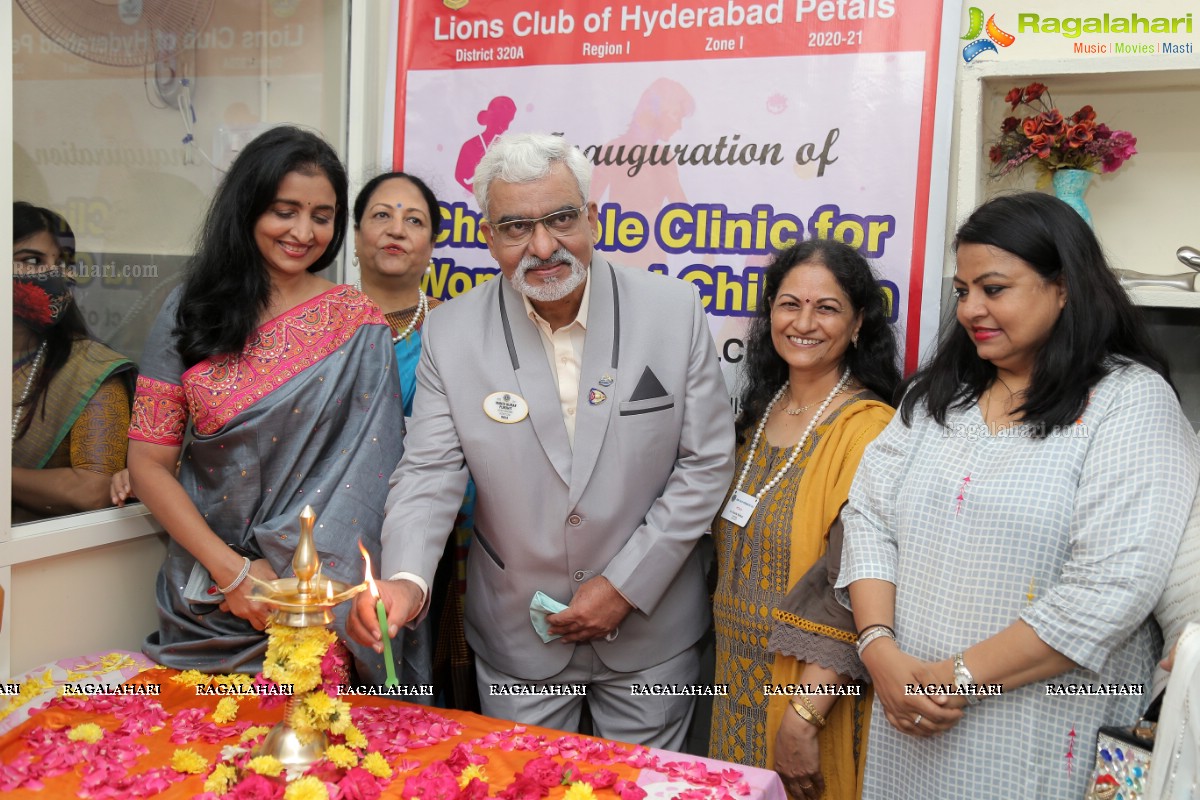 Lions Club of Hyderabad Petals Launches Charitable Clinic for Women and Children