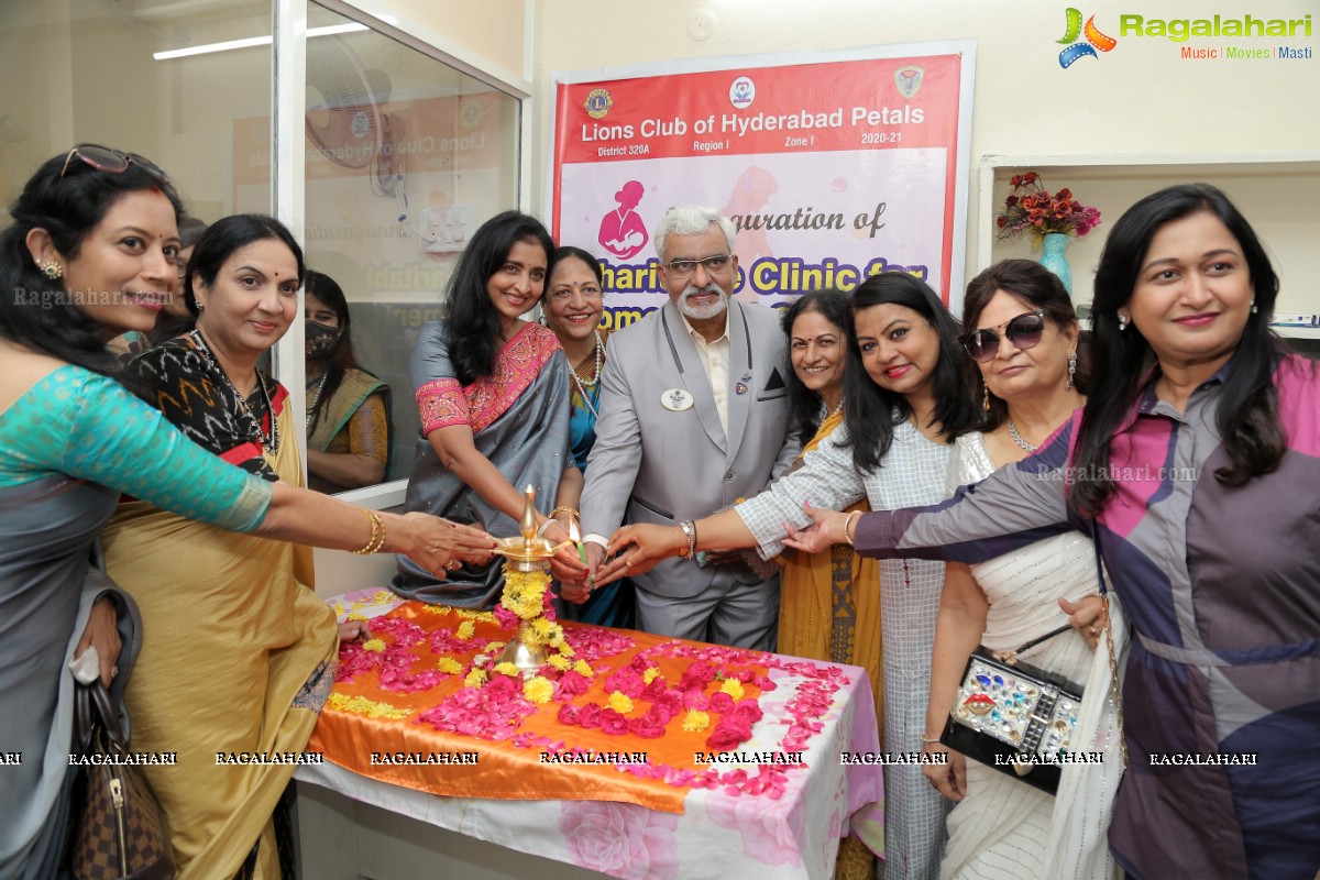 Lions Club of Hyderabad Petals Launches Charitable Clinic for Women and Children