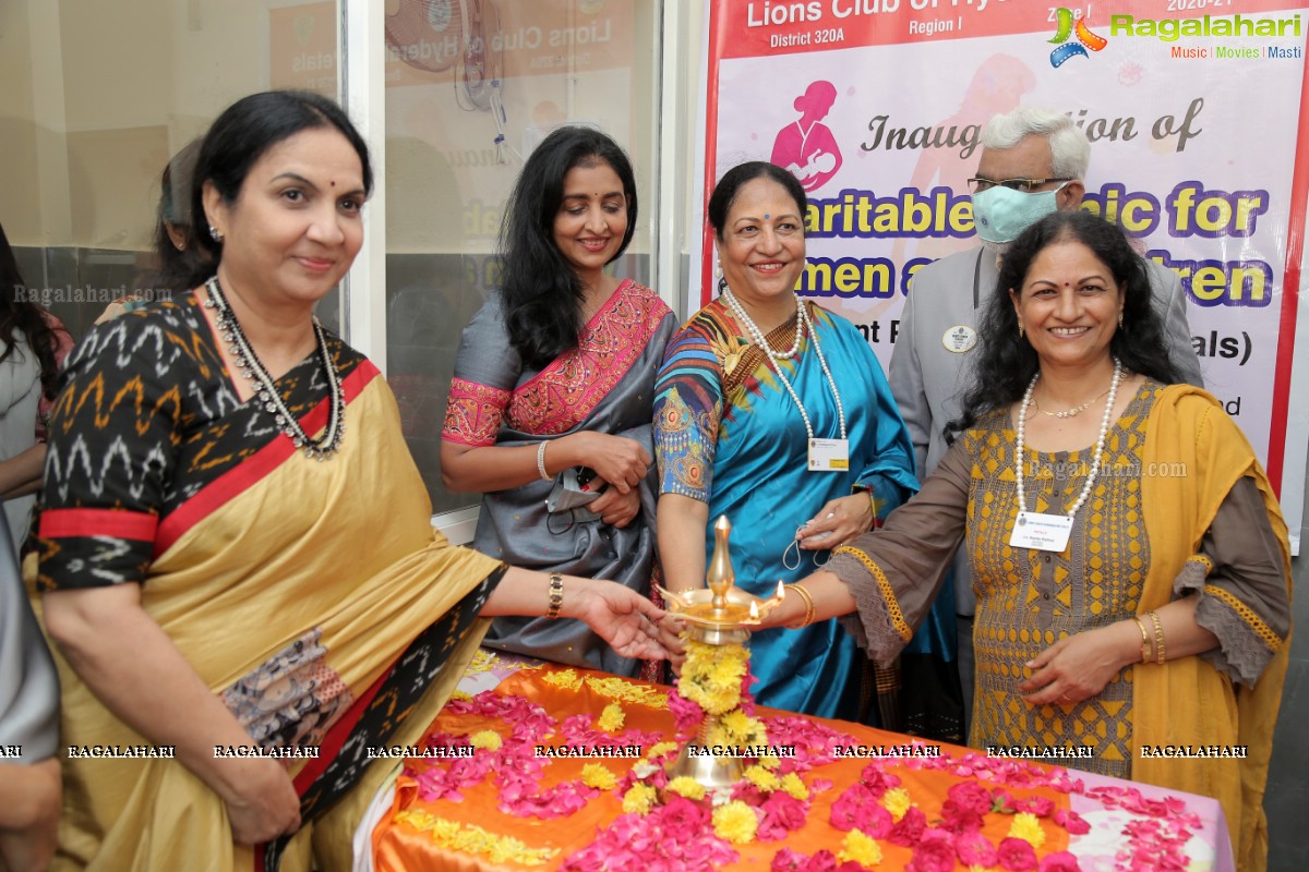 Lions Club of Hyderabad Petals Launches Charitable Clinic for Women and Children