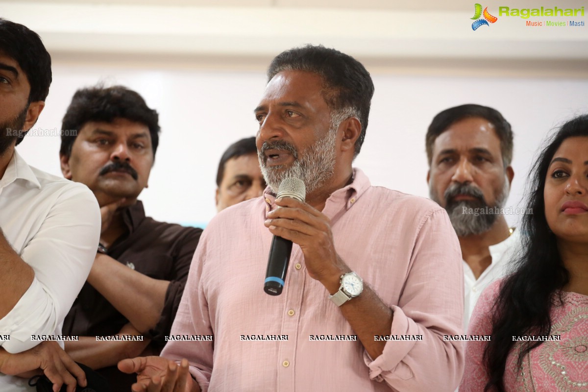 Prakash Raj Press Meet On MAA Elections 2021 With His Panel Members