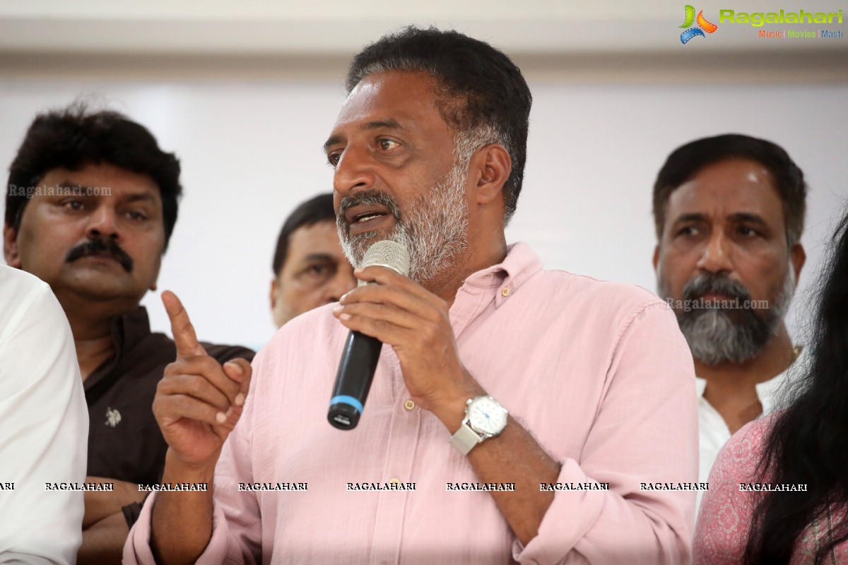 Prakash Raj Press Meet On MAA Elections 2021 With His Panel Members