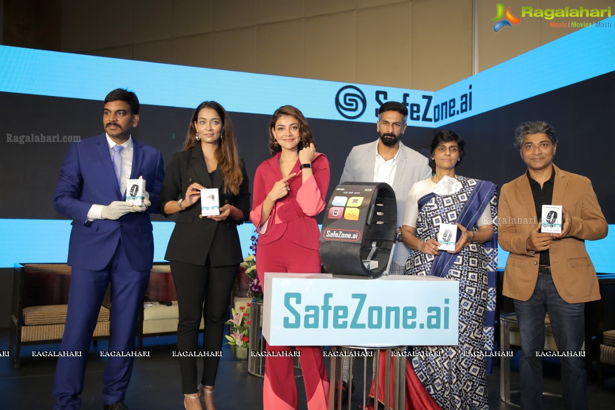 Kajal Aggarwal Launches 'SafeZone' First Ever Covid Contact Tracing Device in India