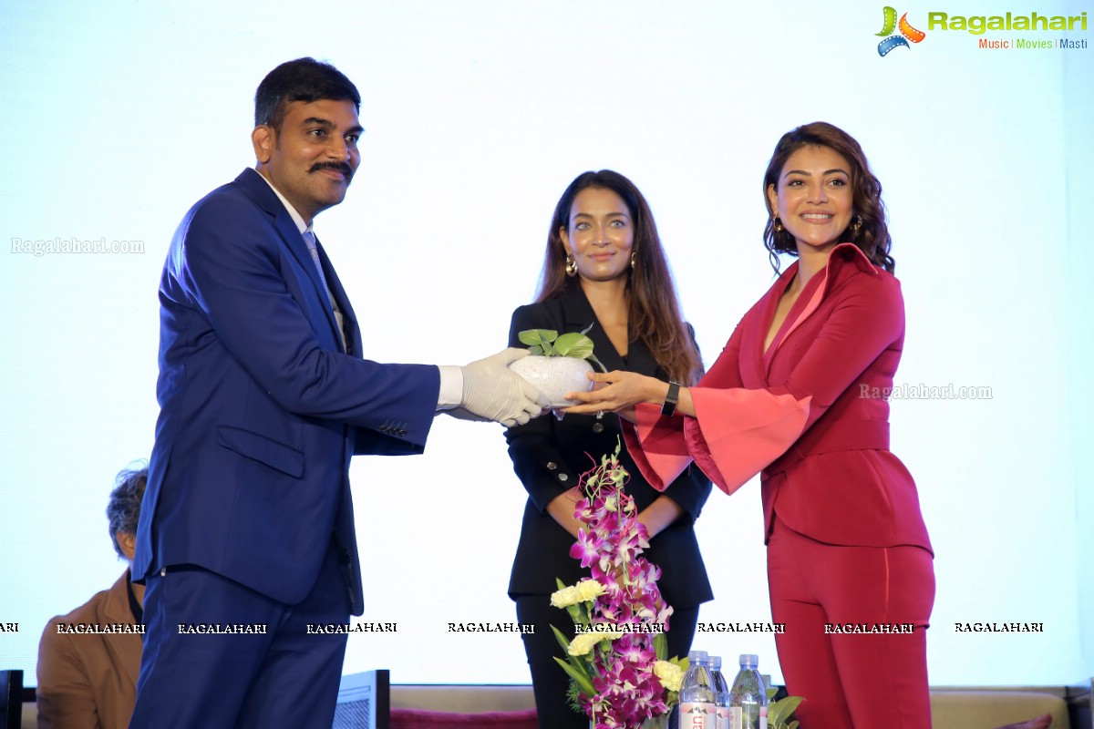 Kajal Aggarwal Launches 'SafeZone' First Ever Covid Contact Tracing Device in India