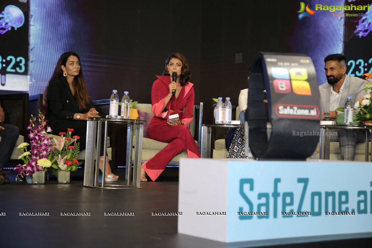 Kajal Aggarwal Launches 'SafeZone' First Ever Covid Contact Tracing Device in India