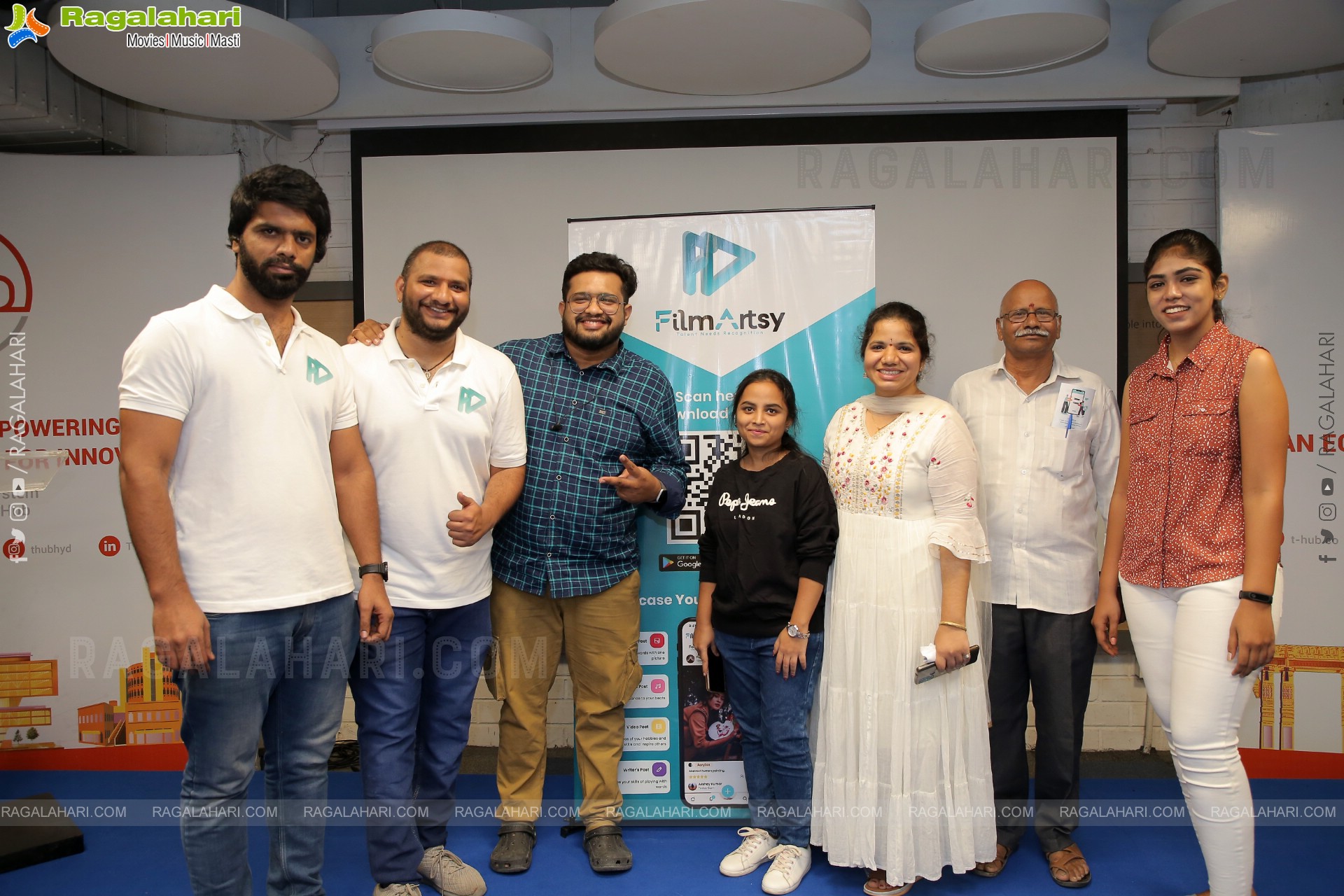 FilmArtsy App Launch Event at T-Hub, Hyderabad