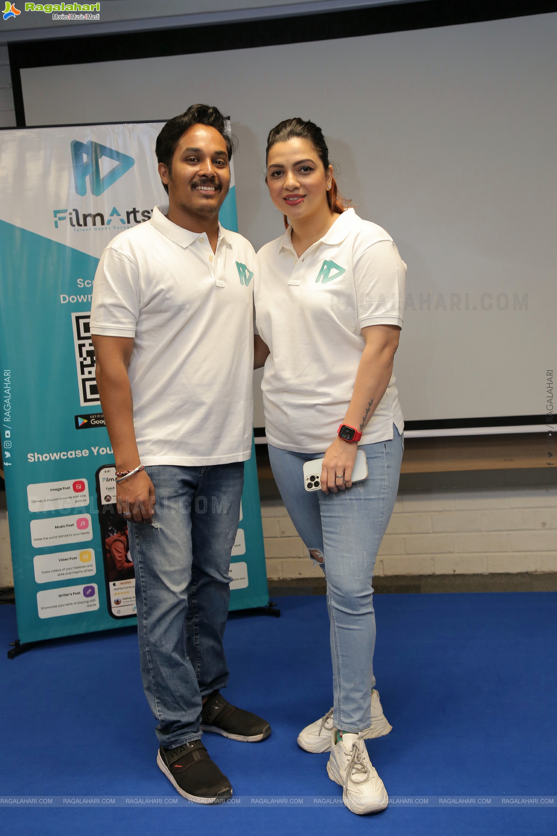 FilmArtsy App Launch Event at T-Hub, Hyderabad