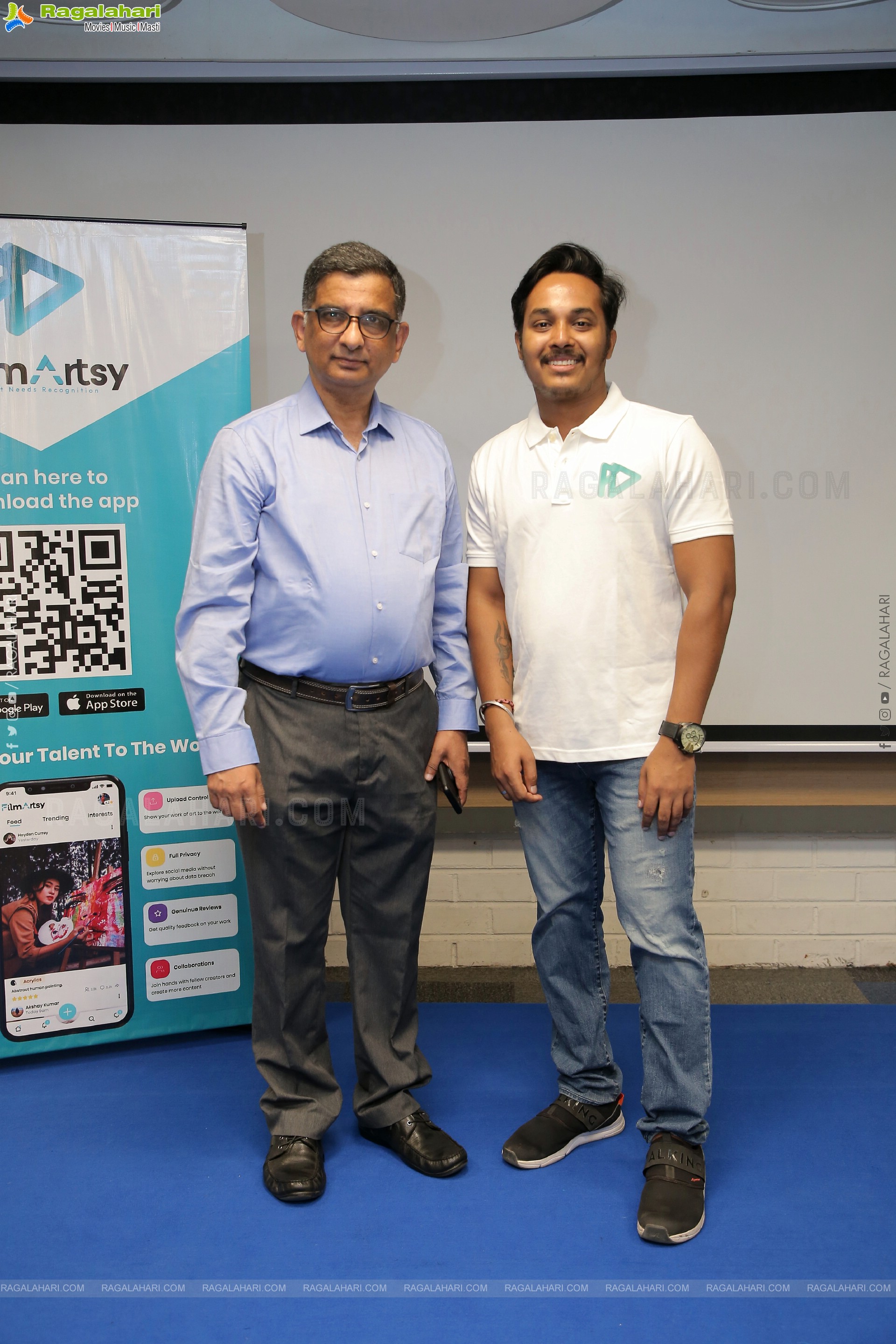 FilmArtsy App Launch Event at T-Hub, Hyderabad