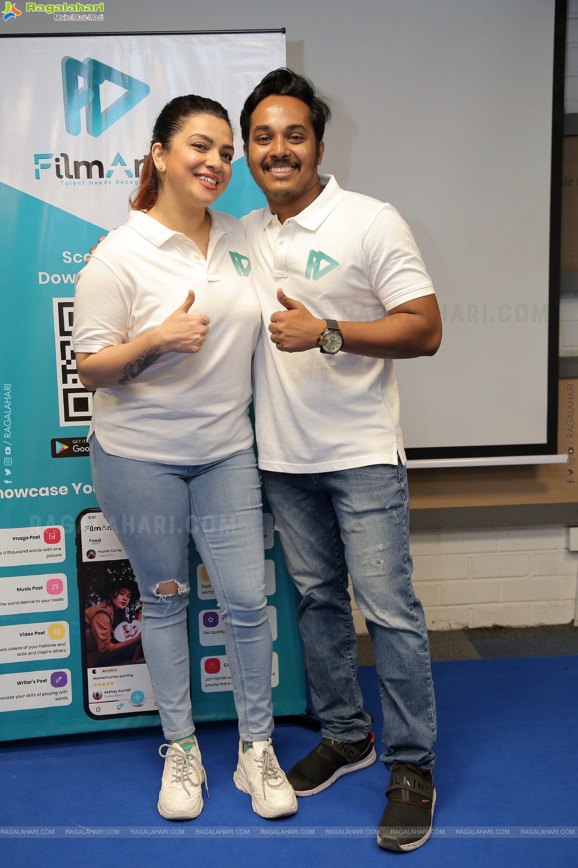 FilmArtsy App Launch Event at T-Hub, Hyderabad