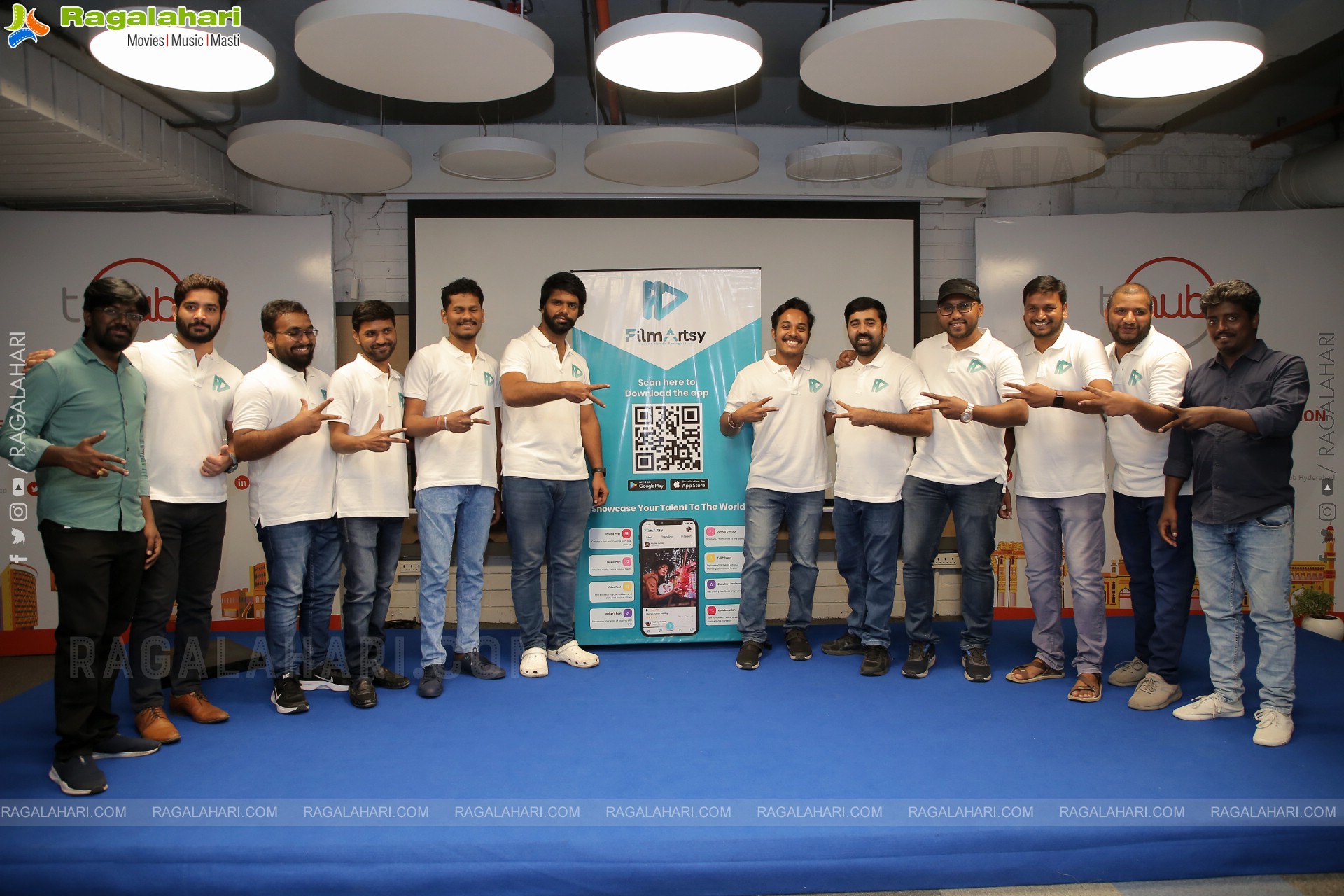 FilmArtsy App Launch Event at T-Hub, Hyderabad