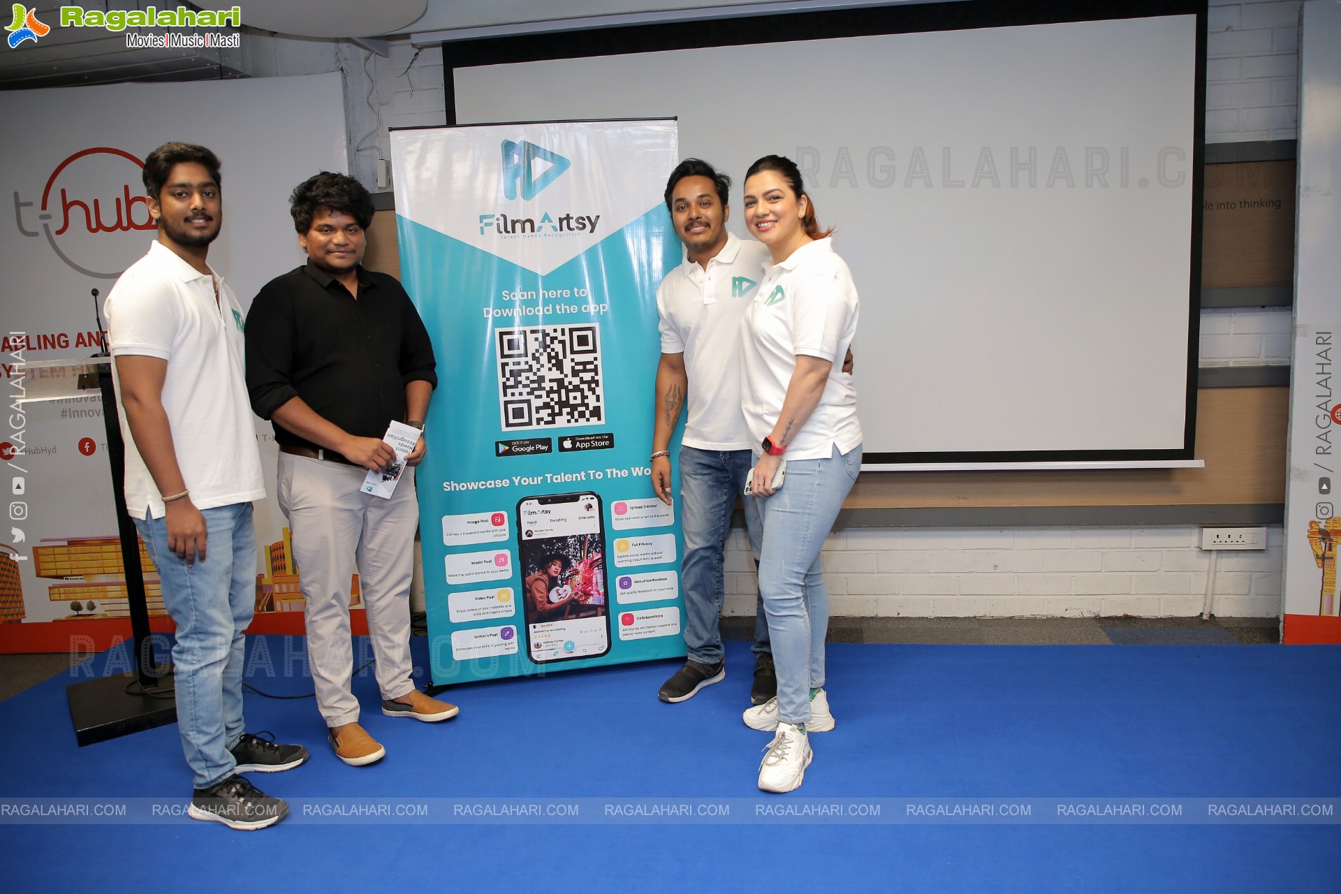 FilmArtsy App Launch Event at T-Hub, Hyderabad